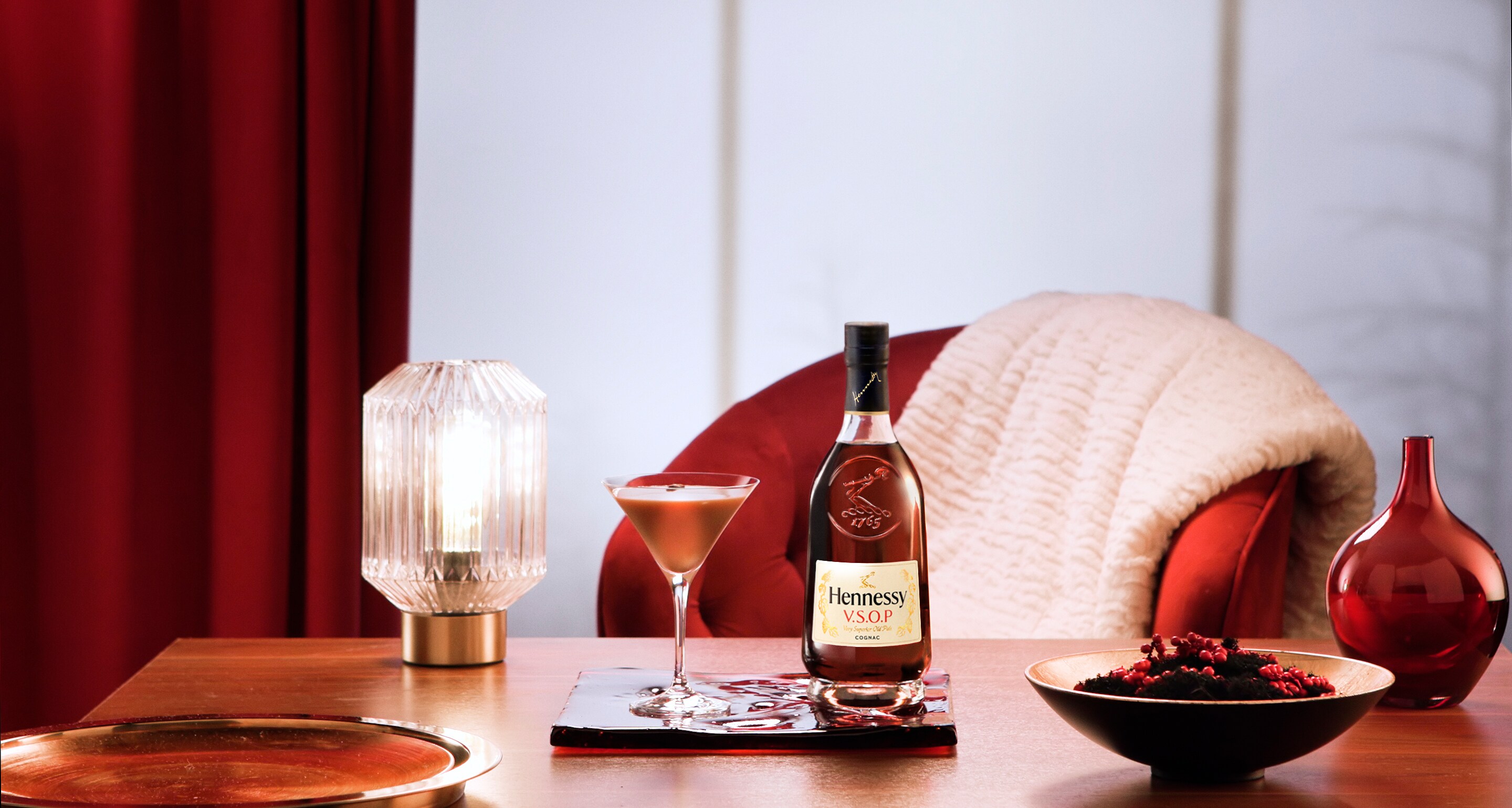 Cocktail recipe Espresso Martini with cognac - Hennesy